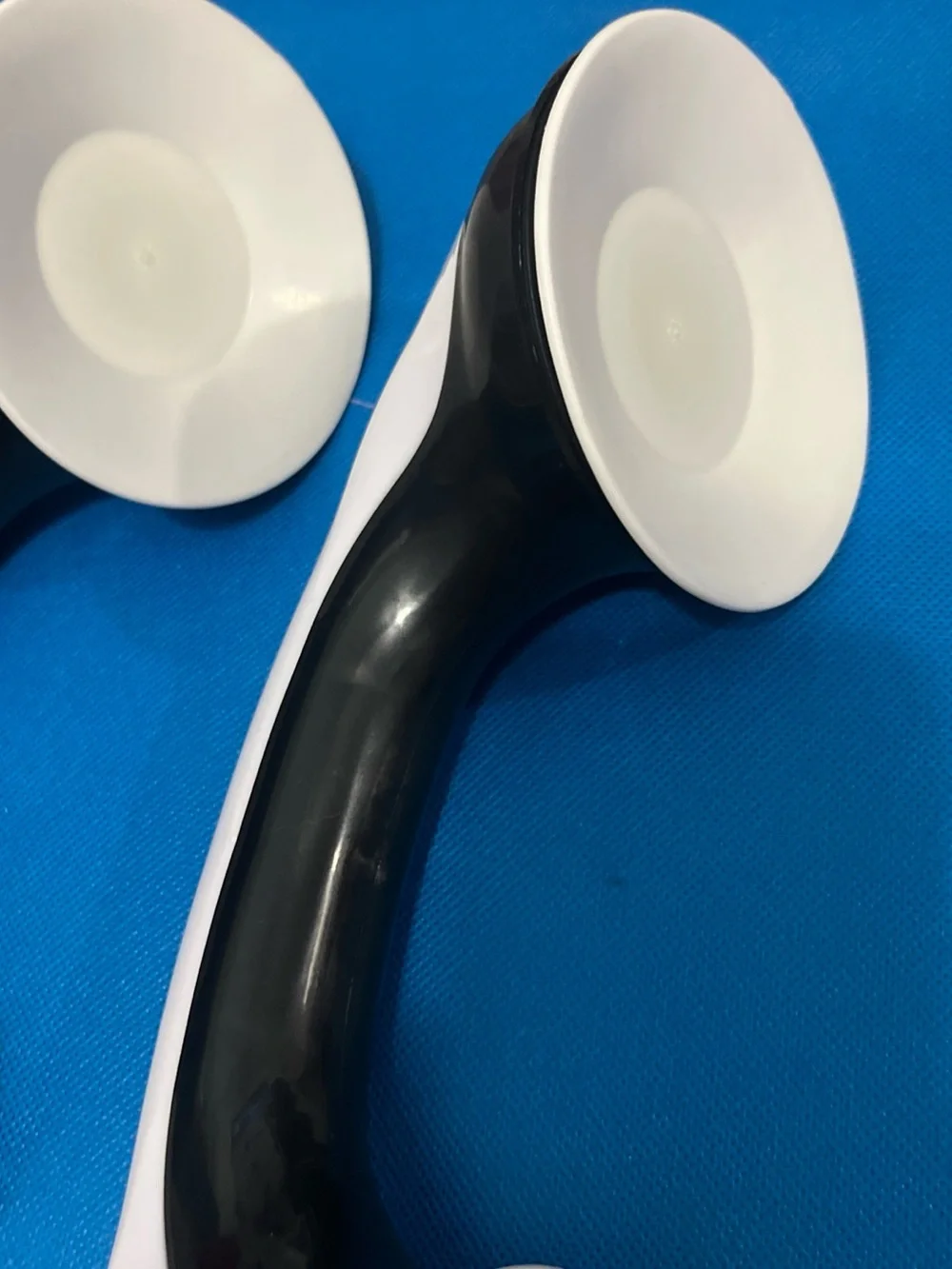 White Non-Slip Suction Safety Grab Bar - Pair open box new